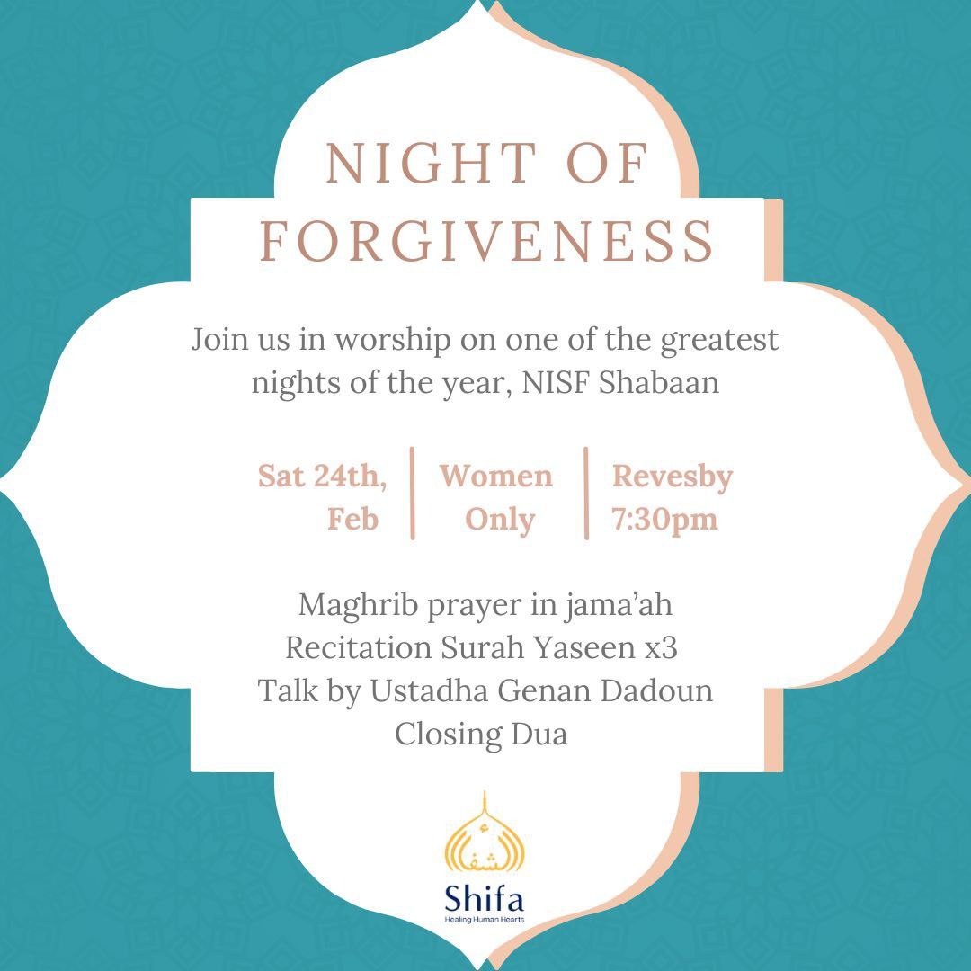 Night of Forgiveness Women's Event